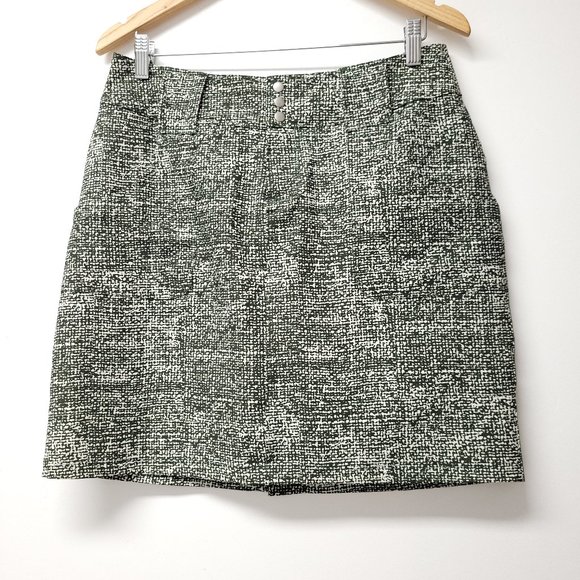 Jofit Skirts Jofit Womens Golf Skort Size 6 Greenwhite Poshmark